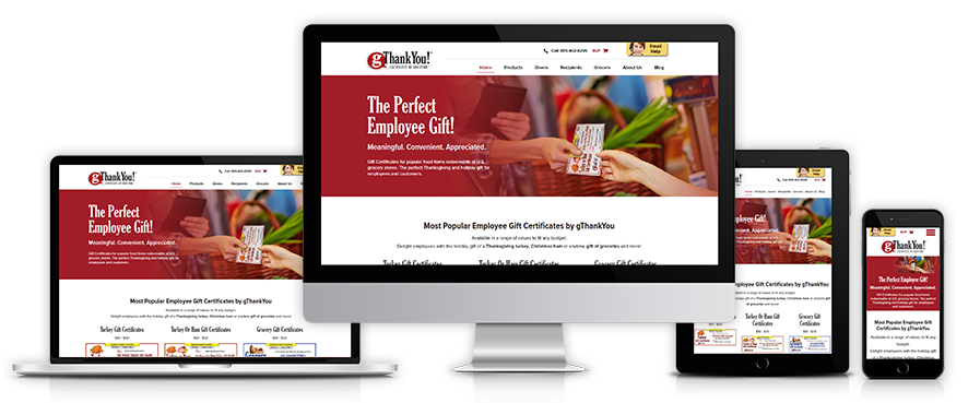 gThankYou website image