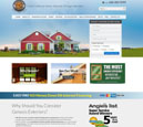 Desktop View of Genesis Exteriors Home Page in thumbnail