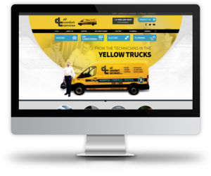 Hvac Heating Air Conditioning Company Web Design