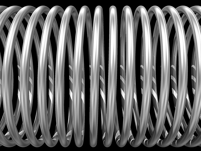 Metal spring