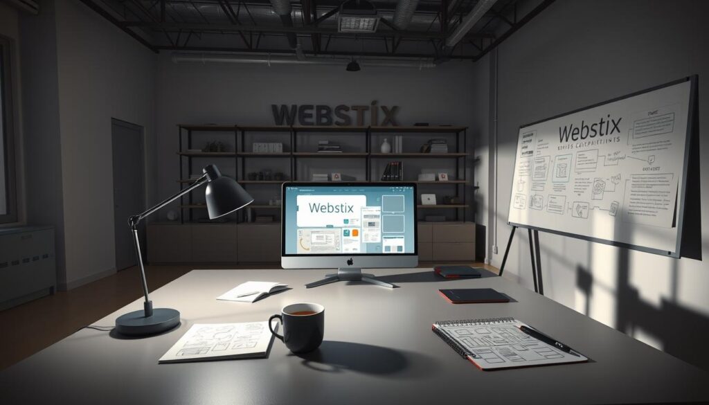 industrial web design planning