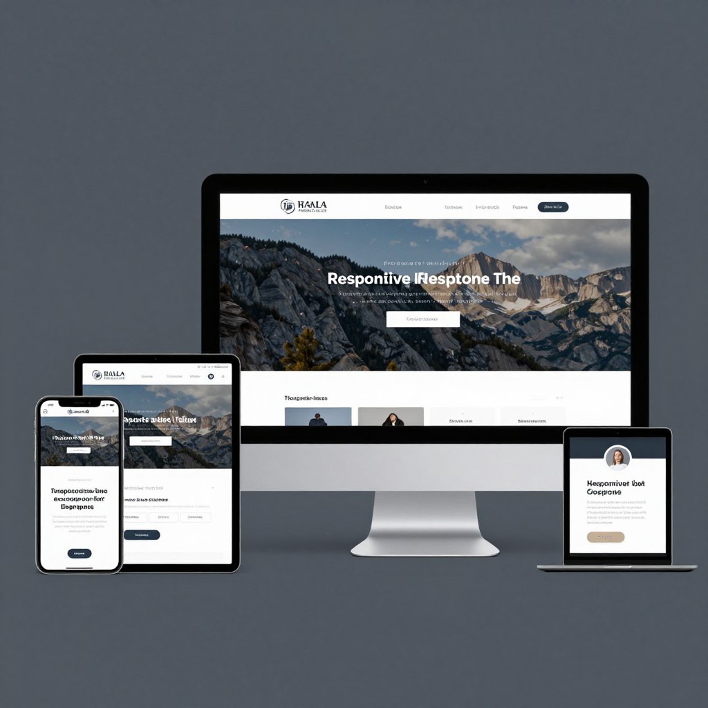 responsive web design mobile tablet desktop screens