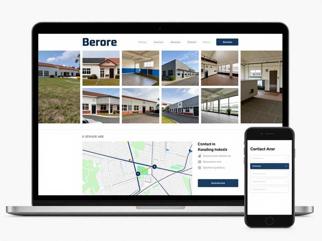 service industry website hvac plumber electrician contractor