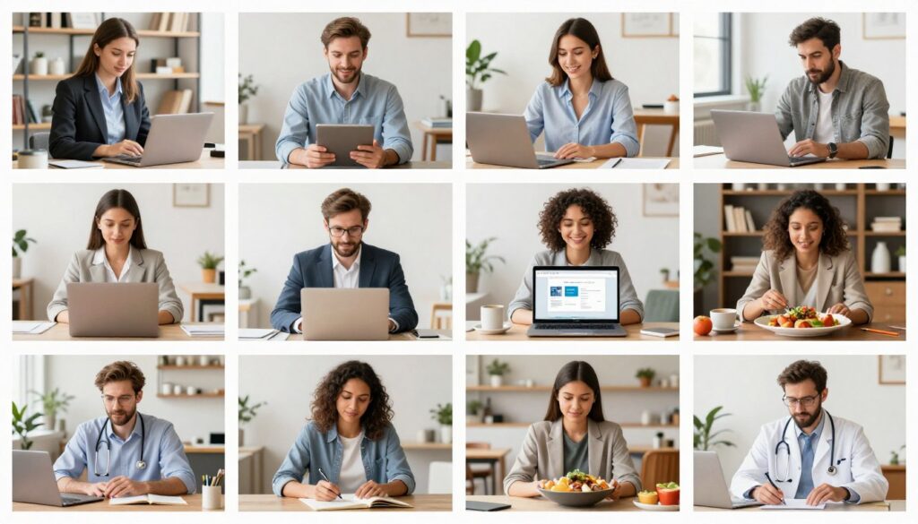 various businesses using website maintenance services diverse industries